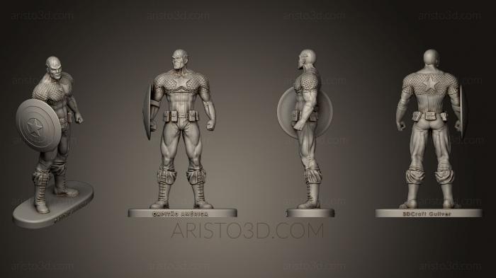 Figurines heroes, monsters and demons (STKM_0433) 3D model for CNC machine